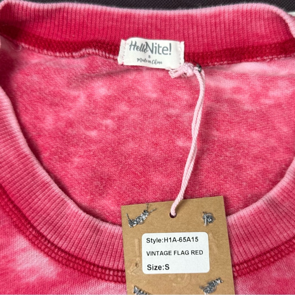 Hello Nite  Pink Women's Sweatshirt - Picture 2 of 4